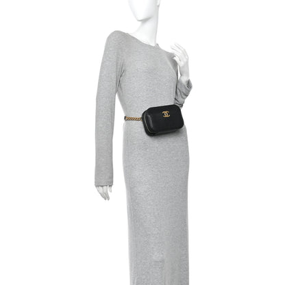Chanel Caviar Quilted Waist Bag Black 2 of 10