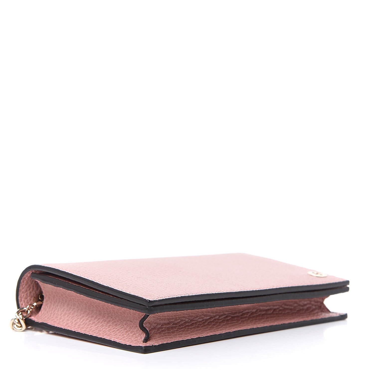 Gucci Dollar Calfskin Medium Betty Chain Wallet Soft Pink 4 of 8