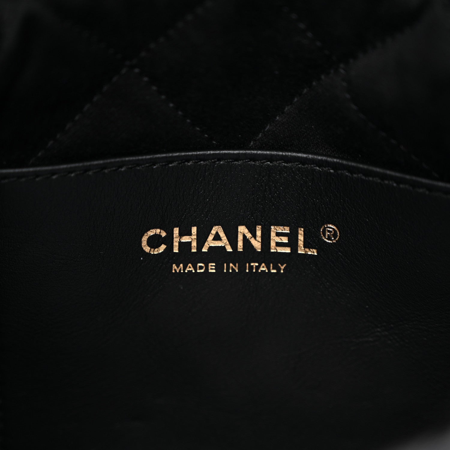 Chanel Shiny Calfskin Quilted Mini Chanel 22 Black 6 of 11