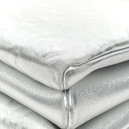 Louis Vuitton Metallic Lambskin Embossed Monogram Coussin PM Silver 14 of 14