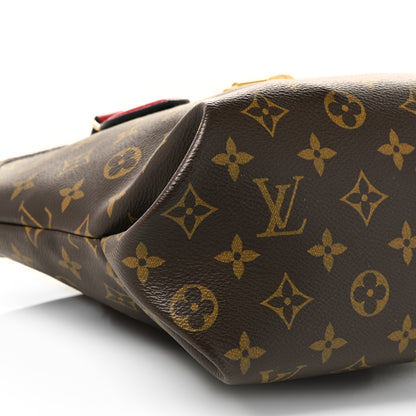 Louis Vuitton Monogram Flower Zipped Tote PM Lie de Vin 9 of 10