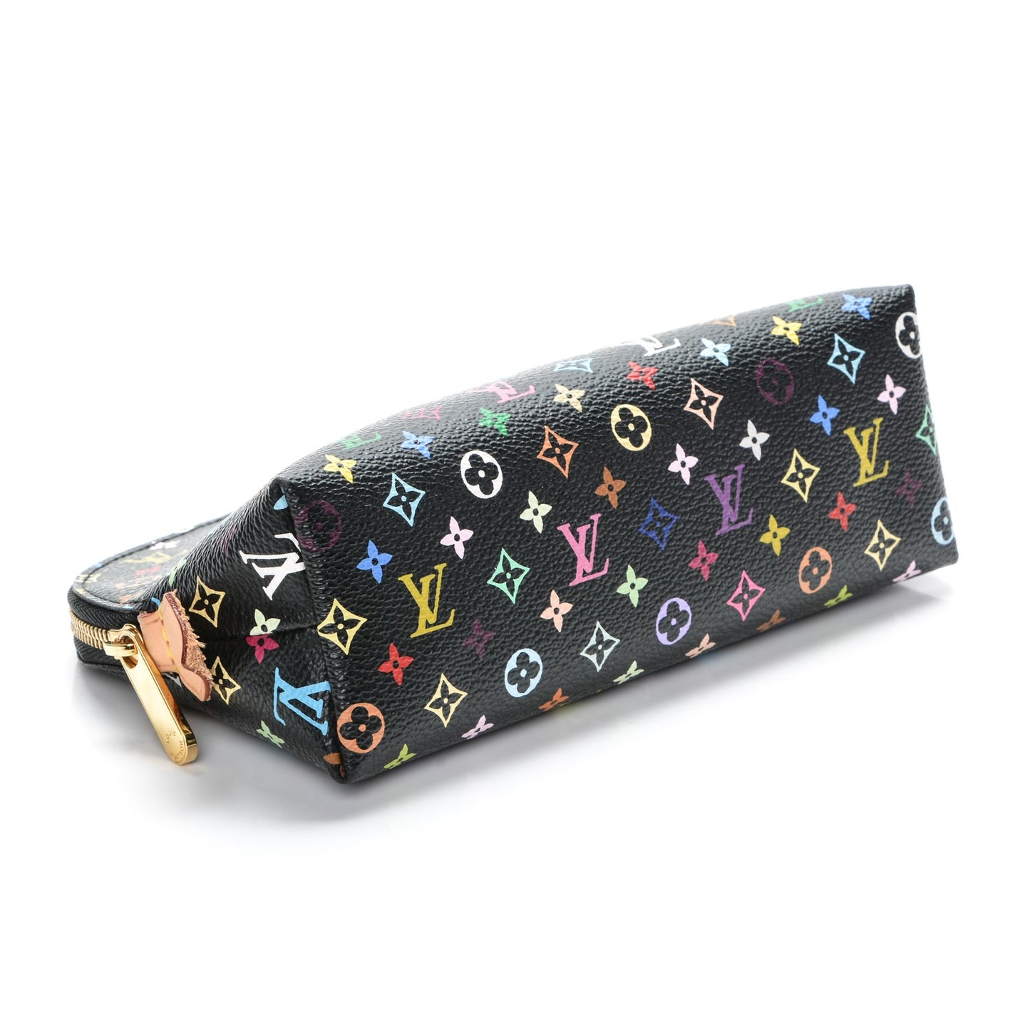 Monogram Multicolor Cosmetic Pouch Black Grenade