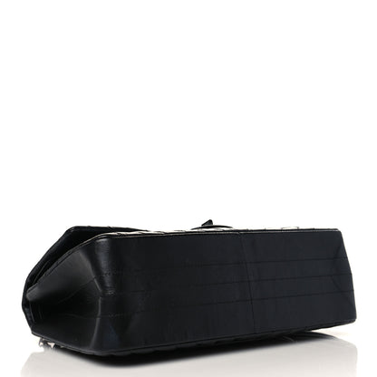 Chanel Aged Calfskin Chevron Quilted 2.55 Reissue 226 So Black 3 of 8