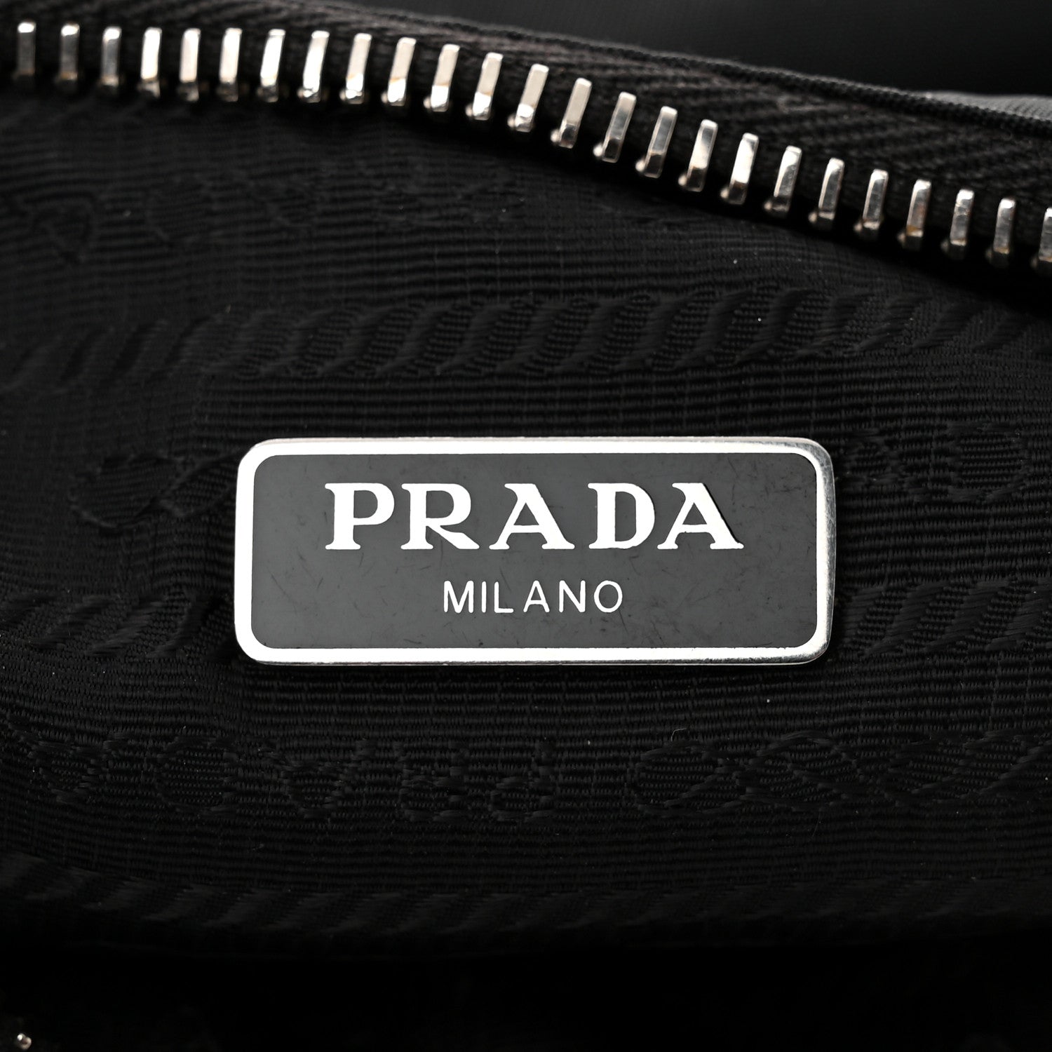 Prada Nylon Re-Edition 2005 Shoulder Bag Black 6 of 11