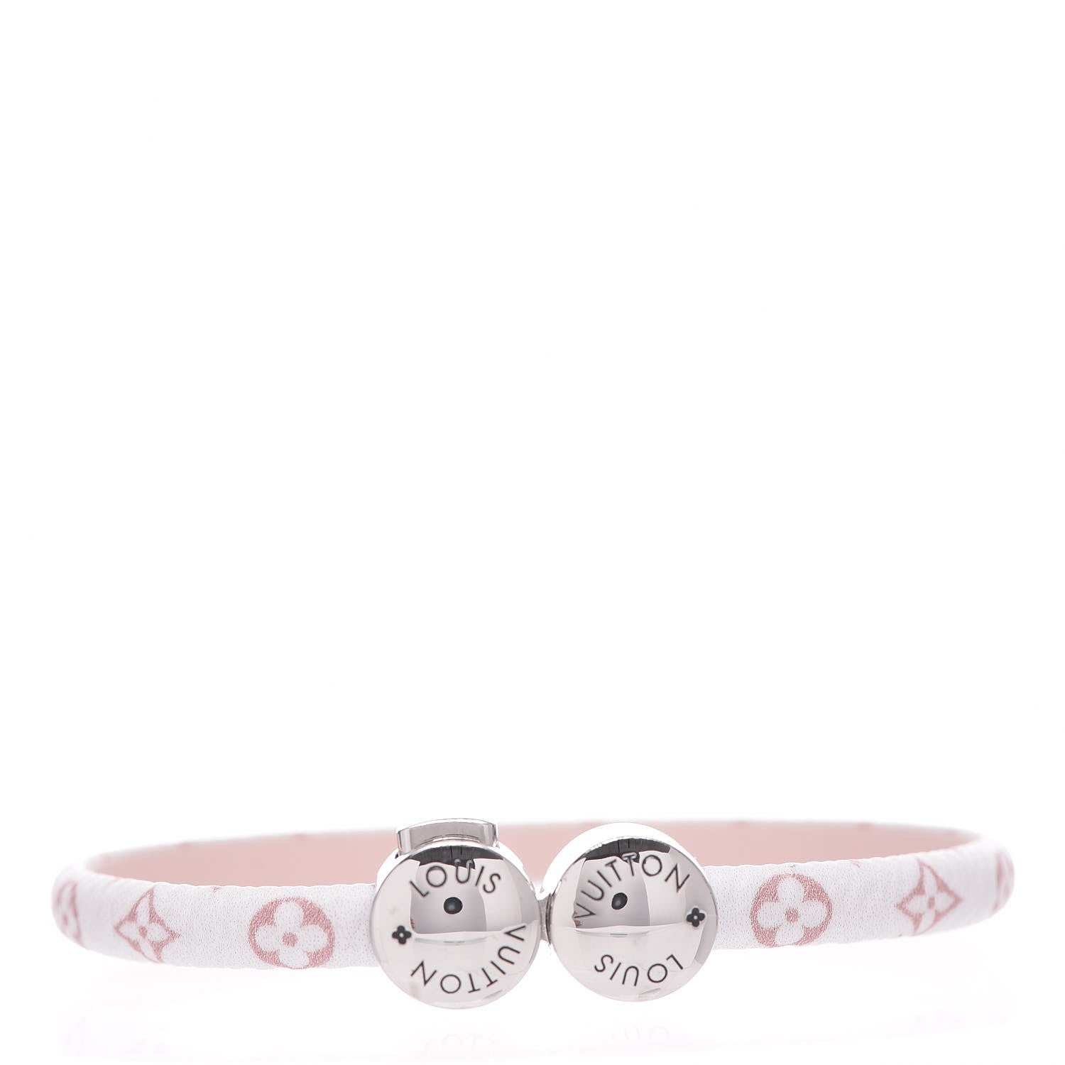 Louis Vuitton Monogram Mini Historic Bracelet 17 White 1 of 6