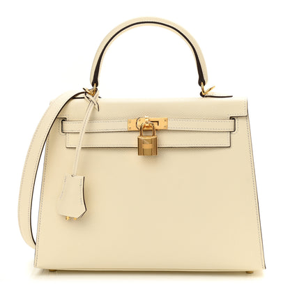 Hermes Epsom Kelly Sellier 25 Nata 1 of 11