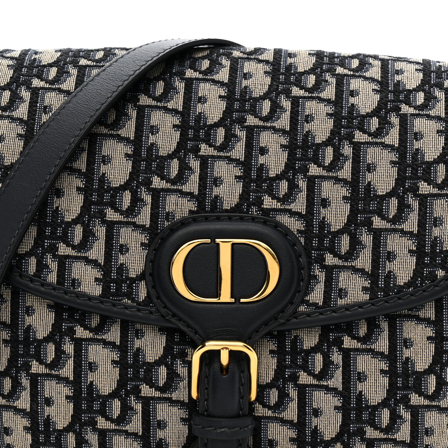Christian Dior Oblique Medium Bobby Flap Blue 8 of 12