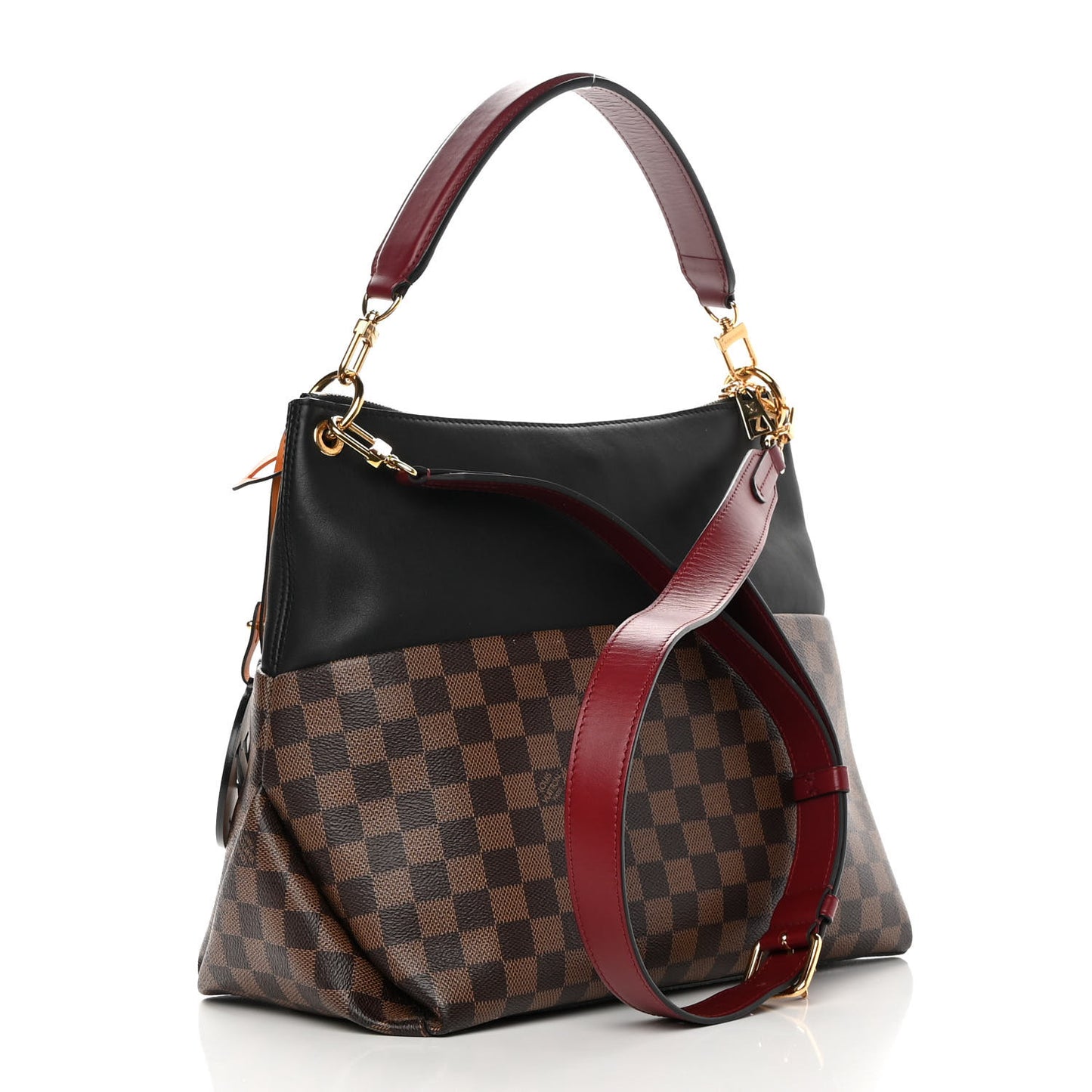 Damier Ebene Calfskin Maida Black