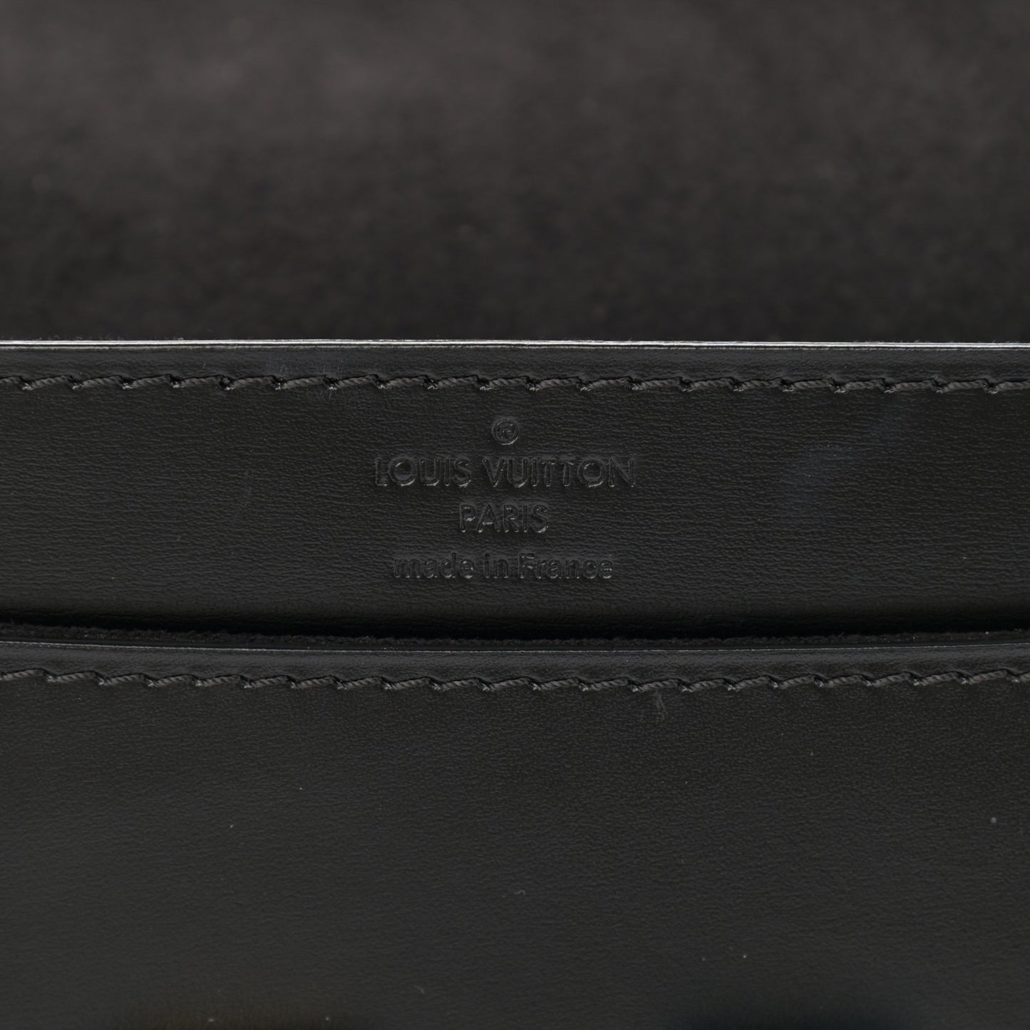 Calfskin Chain Louise MM Black