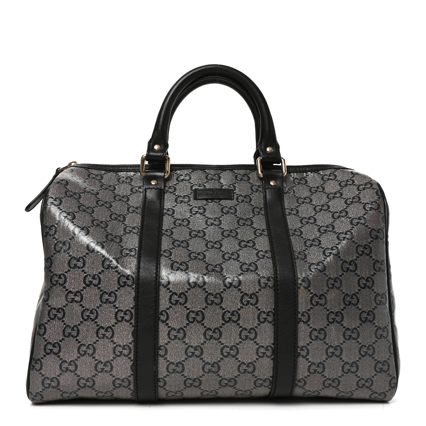 Crystal Monogram Medium Joy Boston Black