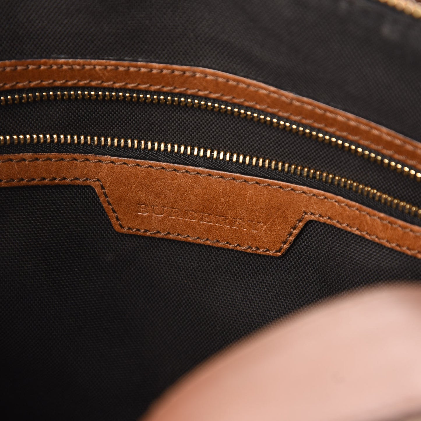 Horseferry Check Medium Alchester Satchel Tan