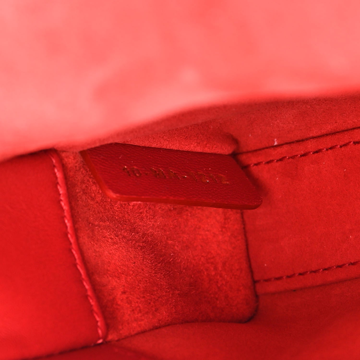 Christian Dior Lambskin Cannage Dioramour Micro Lady D-Joy Red 7 of 12