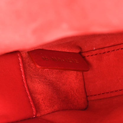 Christian Dior Lambskin Cannage Dioramour Micro Lady D-Joy Red 7 of 12