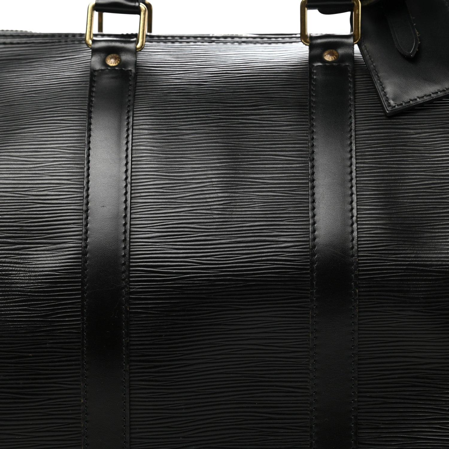 Louis Vuitton Epi Keepall 45 Black 8 of 20