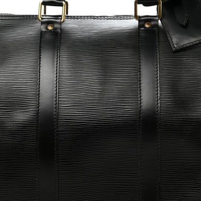 Louis Vuitton Epi Keepall 45 Black 8 of 20