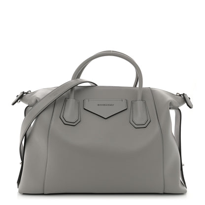 Givenchy Soft Calfskin Medium Soft Antigona Pearl Grey 1 of 12