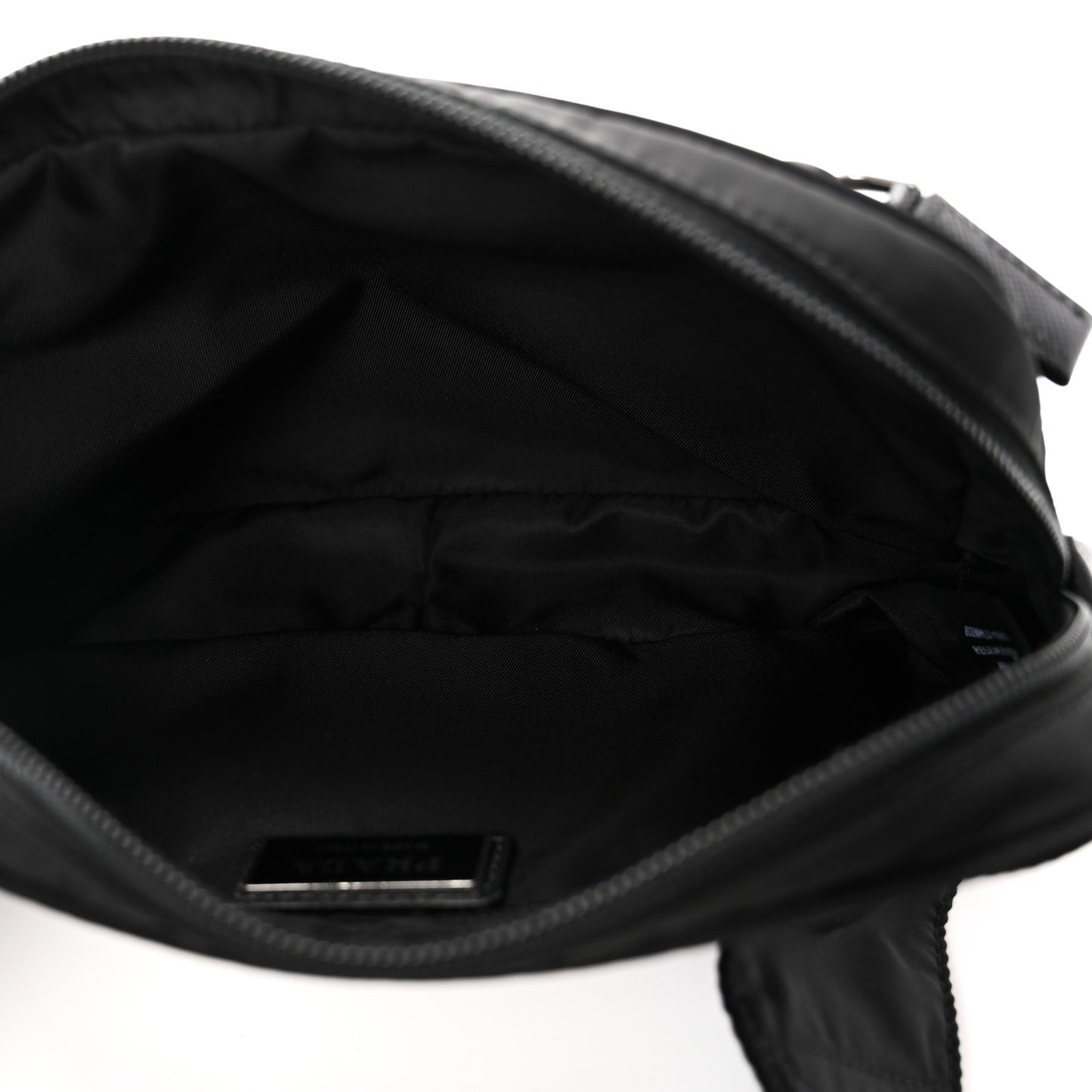 Tessuto Nylon Belt Bag Black