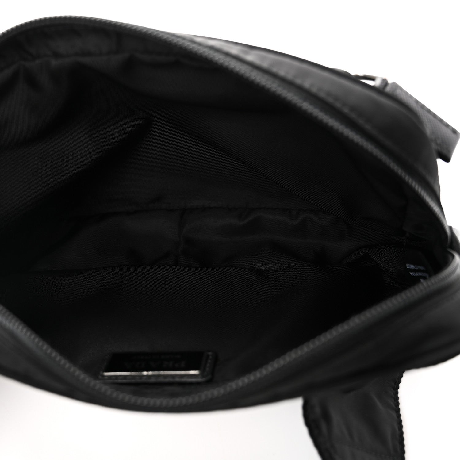 Prada Tessuto Nylon Belt Bag Black 5 of 9