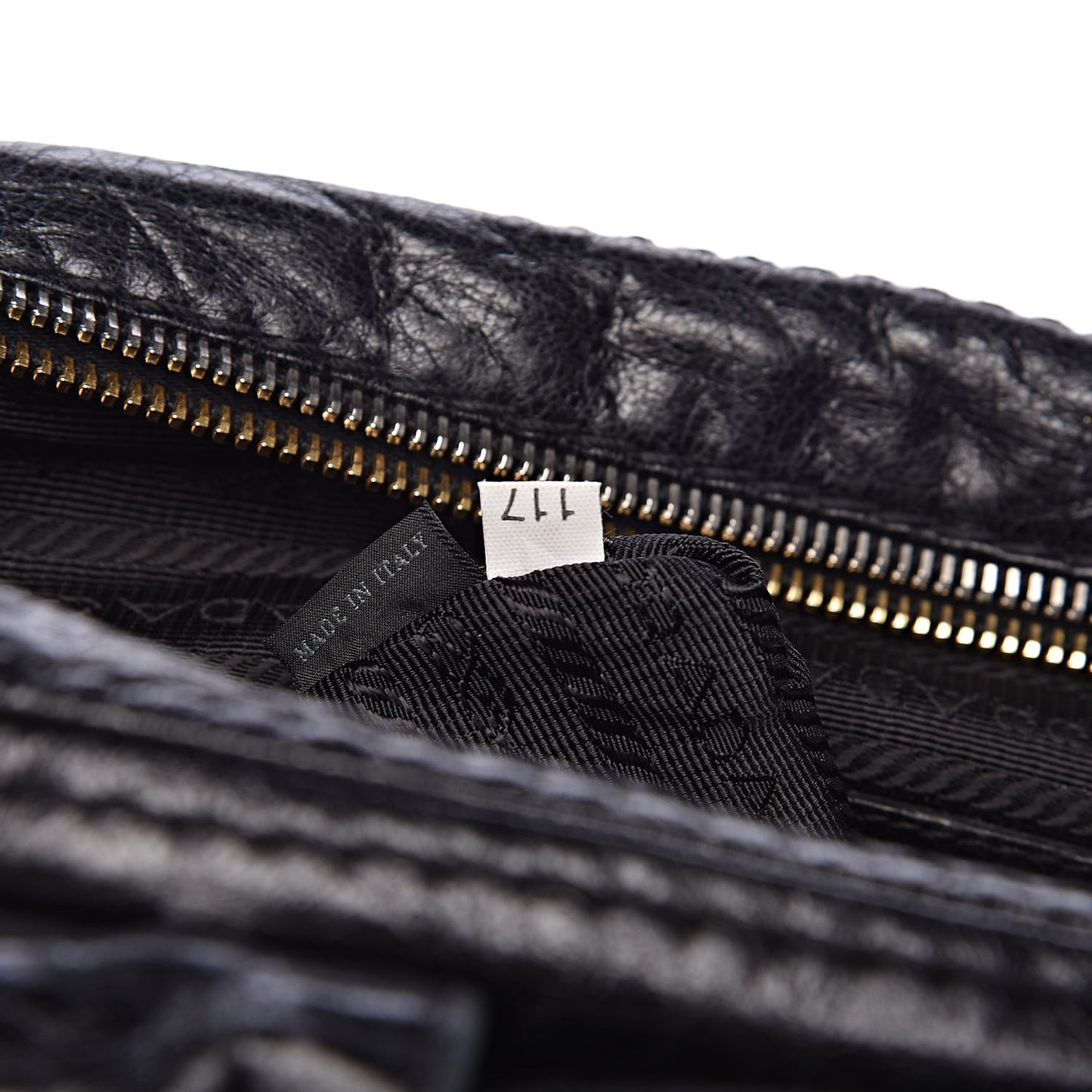 Vitello Shine Bauletto Black