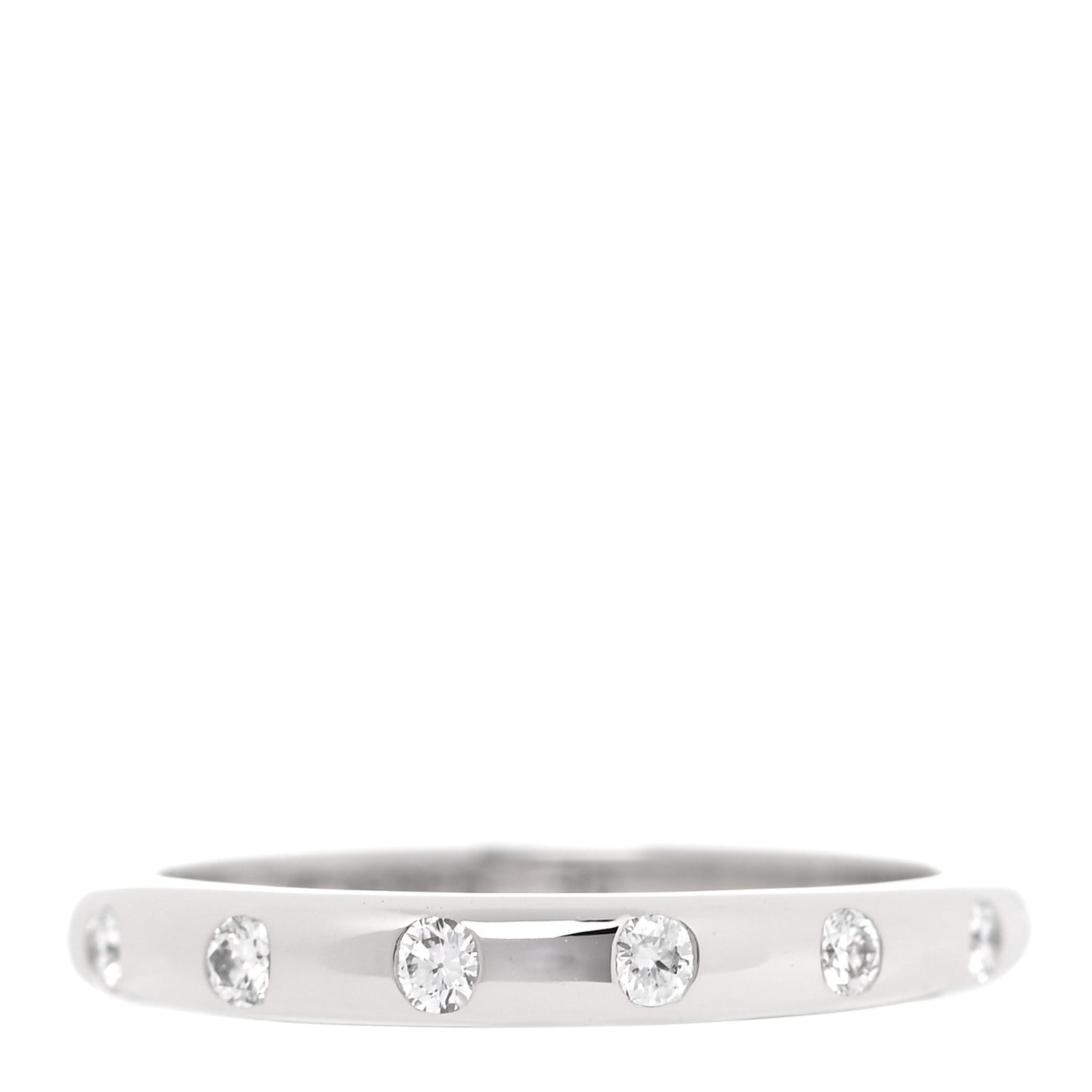 Platinum Diamond Fedi Wedding Band Ring 46 3.75