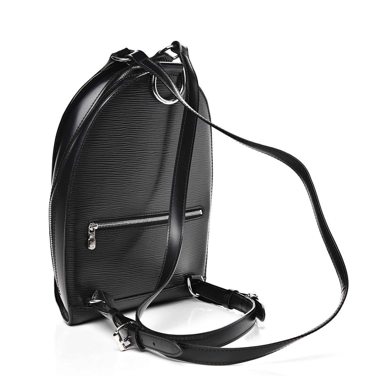 Louis Vuitton Epi Mabillon Backpack Black 2 of 8