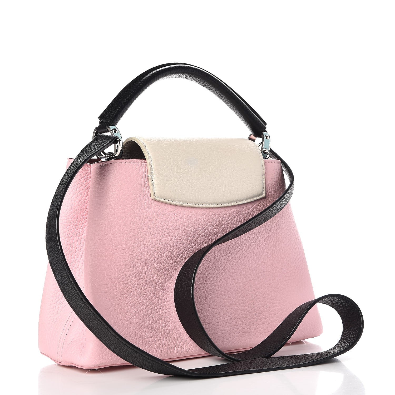 Louis Vuitton Taurillon Capucines BB 3 of 9