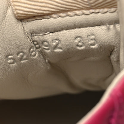 Gucci Calfskin Logo Womens Rhyton Sneakers 35 Box Pink 7 of 10