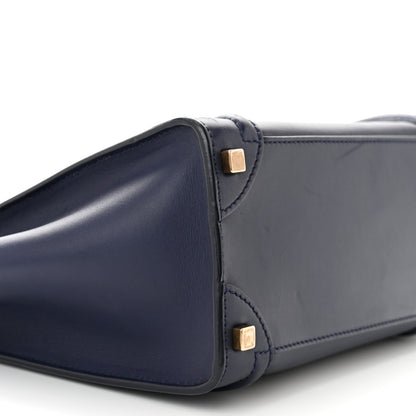 Celine Smooth Calfskin Micro Luggage Navy Blue 8 of 11