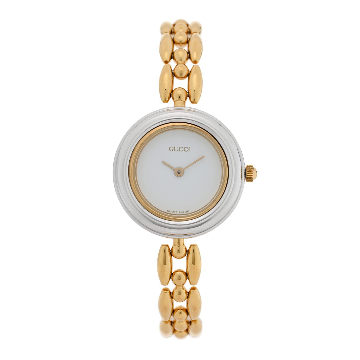 Stainless Steel 26mm Rice Link Interchangeable Bezel Quartz Watch