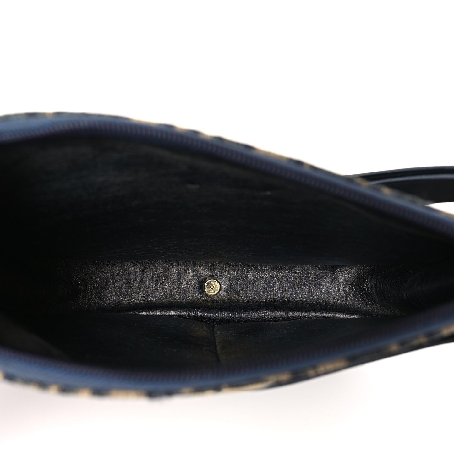 Monogram Trotter Shoulder Bag Navy Blue