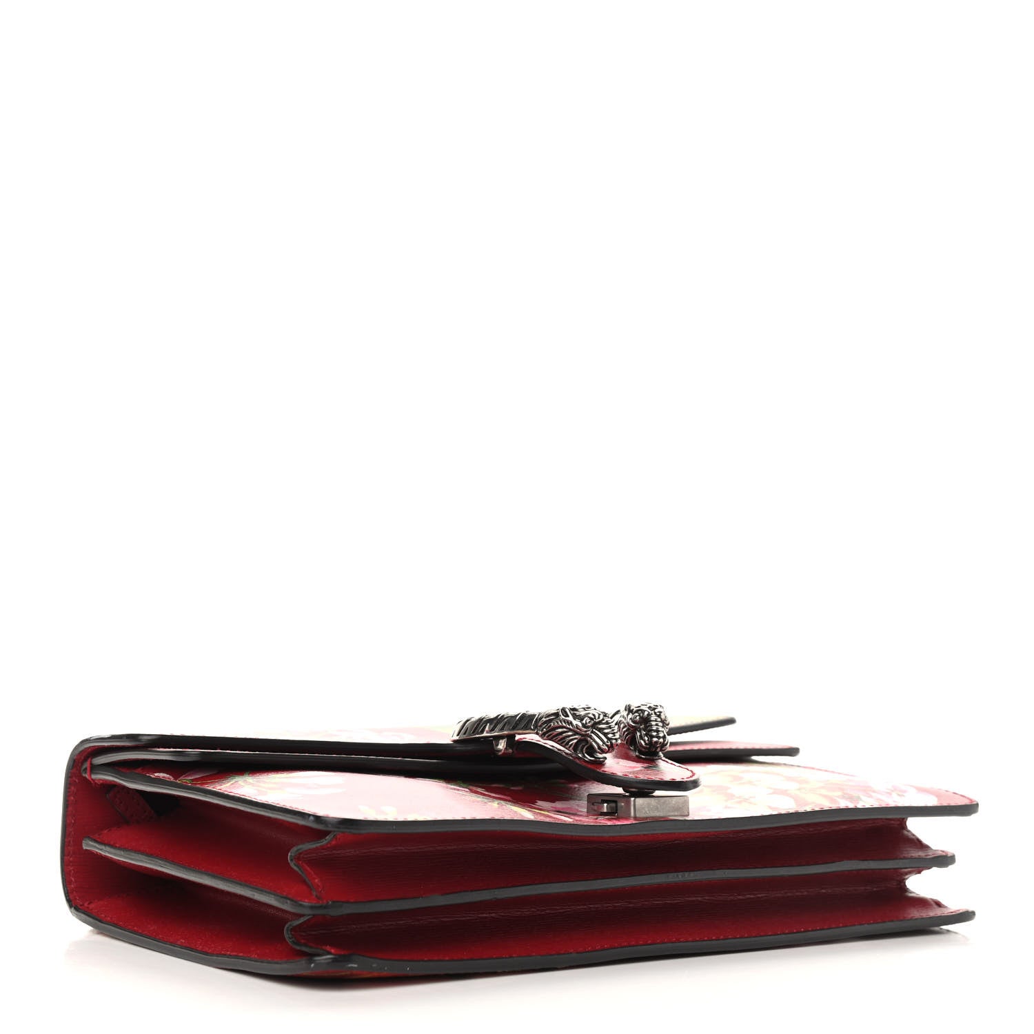 Gucci Calfskin Blooms Print Small Dionysus Shoulder Bag Romantic Cherry Multicolor 4 of 10