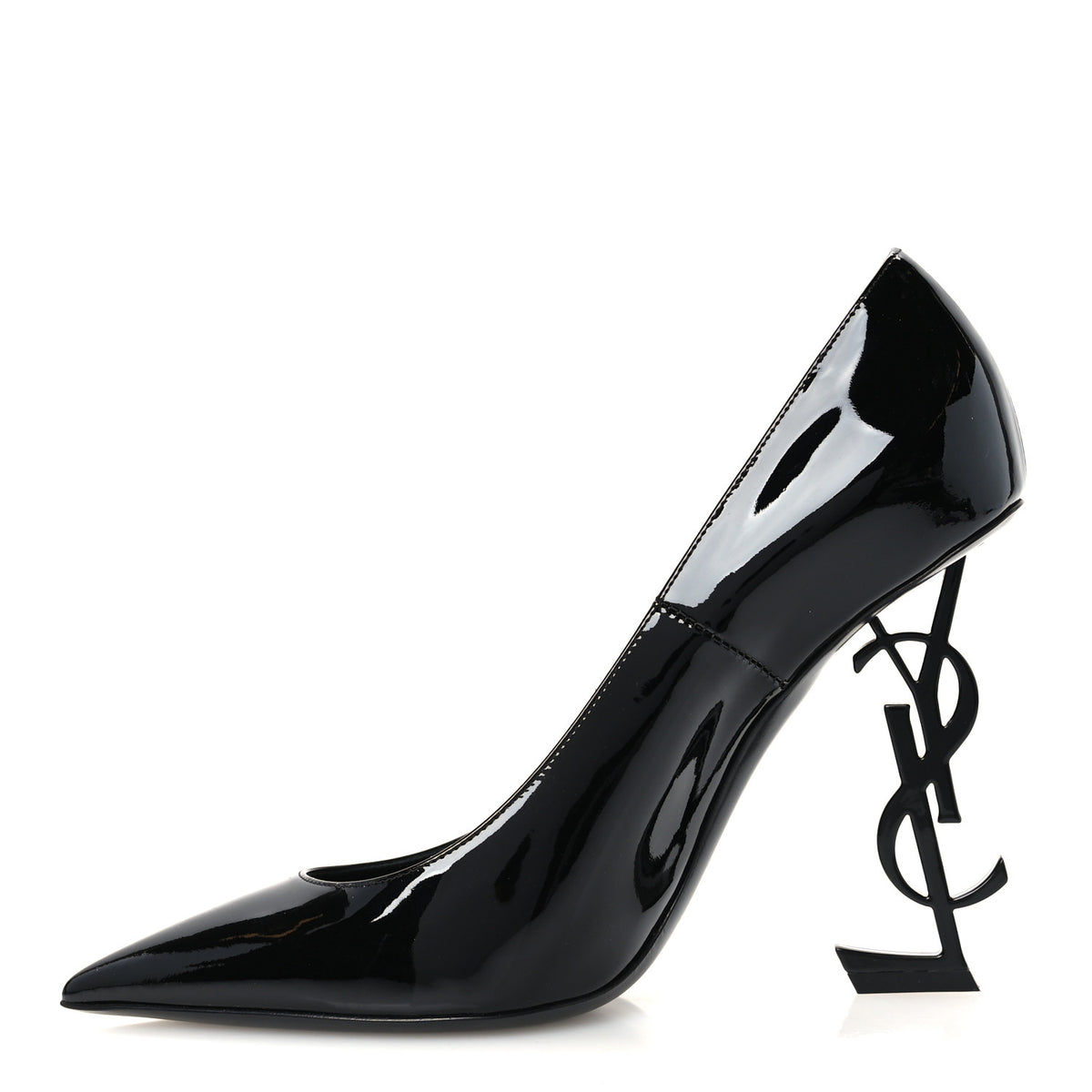 Saint Laurent Patent Opyum 110 Pumps 39 Black 1 of 10