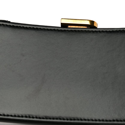 Balenciaga Shiny Box Calfskin Small Hourglass Top Handle Bag Black 24 of 24