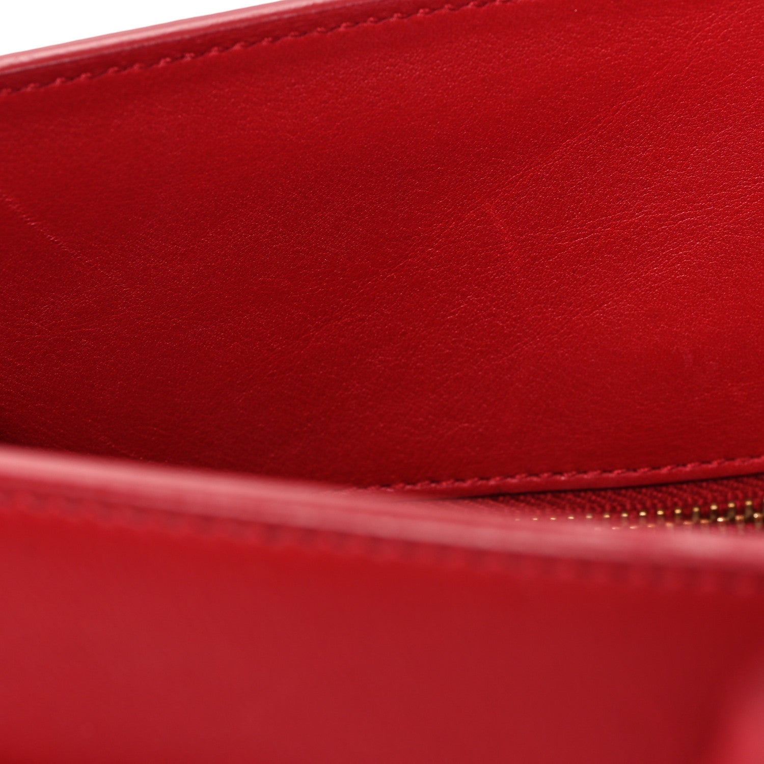 Saint Laurent Calfskin Small Sac De Jour Lipstick Red 12 of 13