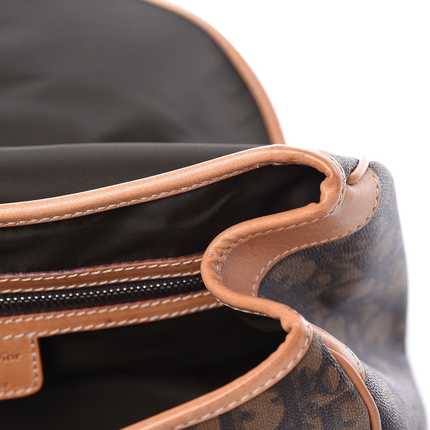 Monogram Romantique Trotter Flap Bag Brown