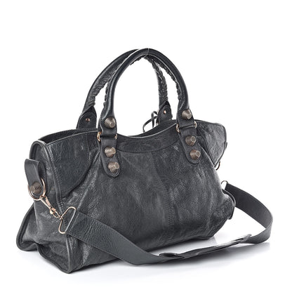 Balenciaga Agneau Giant 21 Rose Gold Hardware Part Time Anthracite 3 of 9