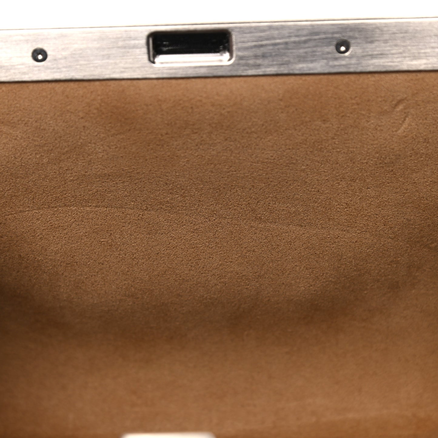 Calfskin Transformed Monogram Time Trunk Crown Frame Bag
