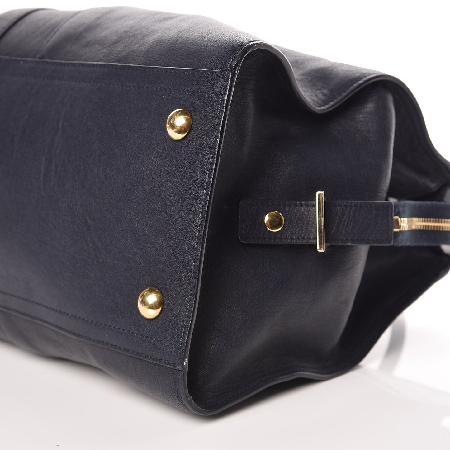Sheepskin Medium Cabas ChYc Navy
