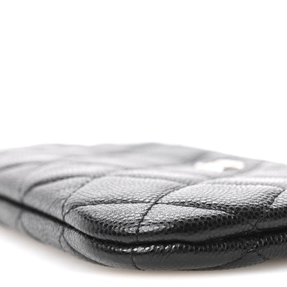 Chanel Caviar Quilted Small Cosmetic Case Black 10 of 11