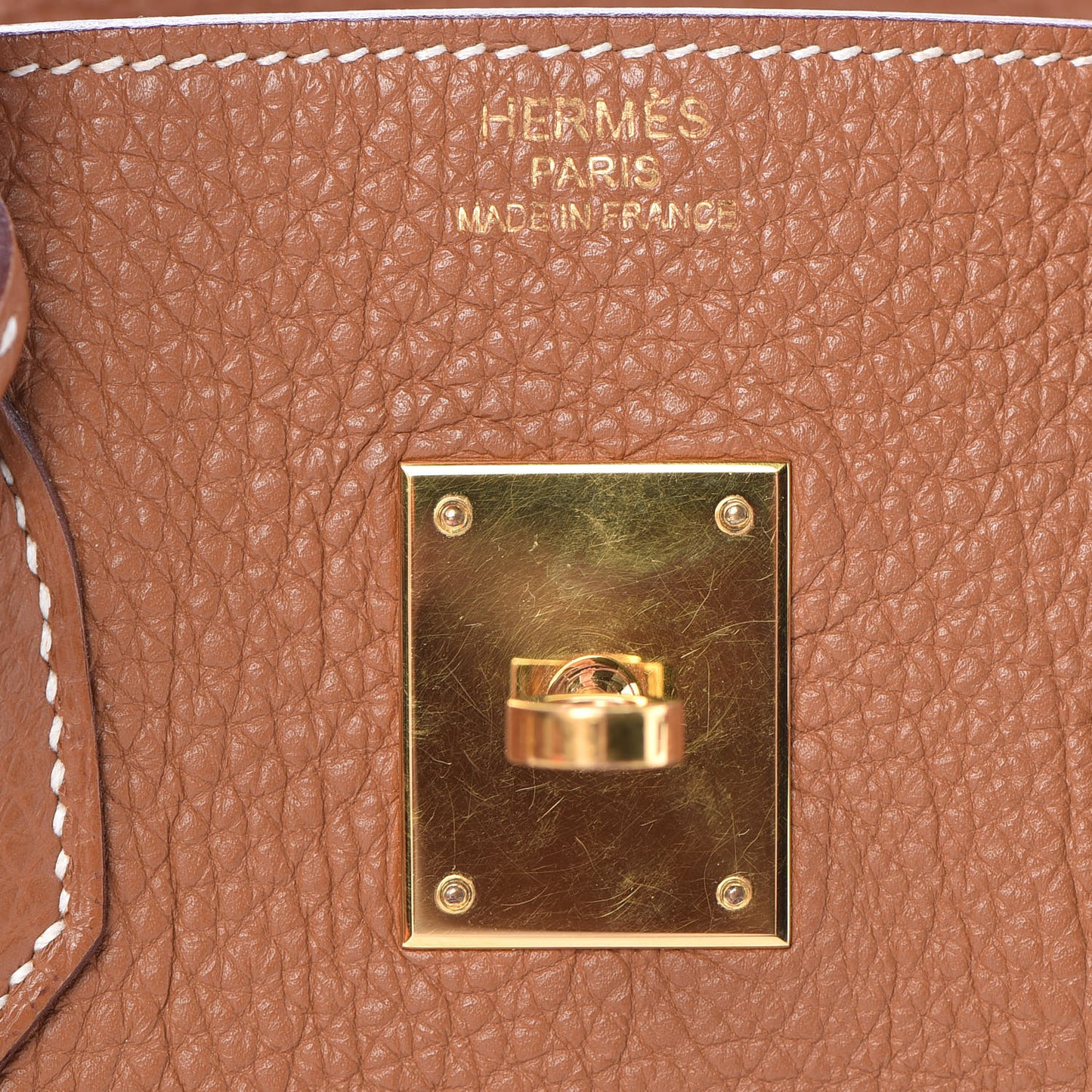Togo Birkin 35 Gold