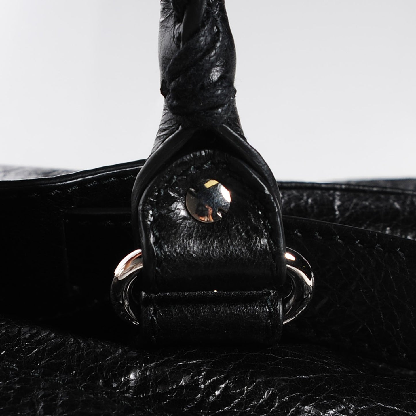 Agneau Giant 12 Silver Hardware City Black