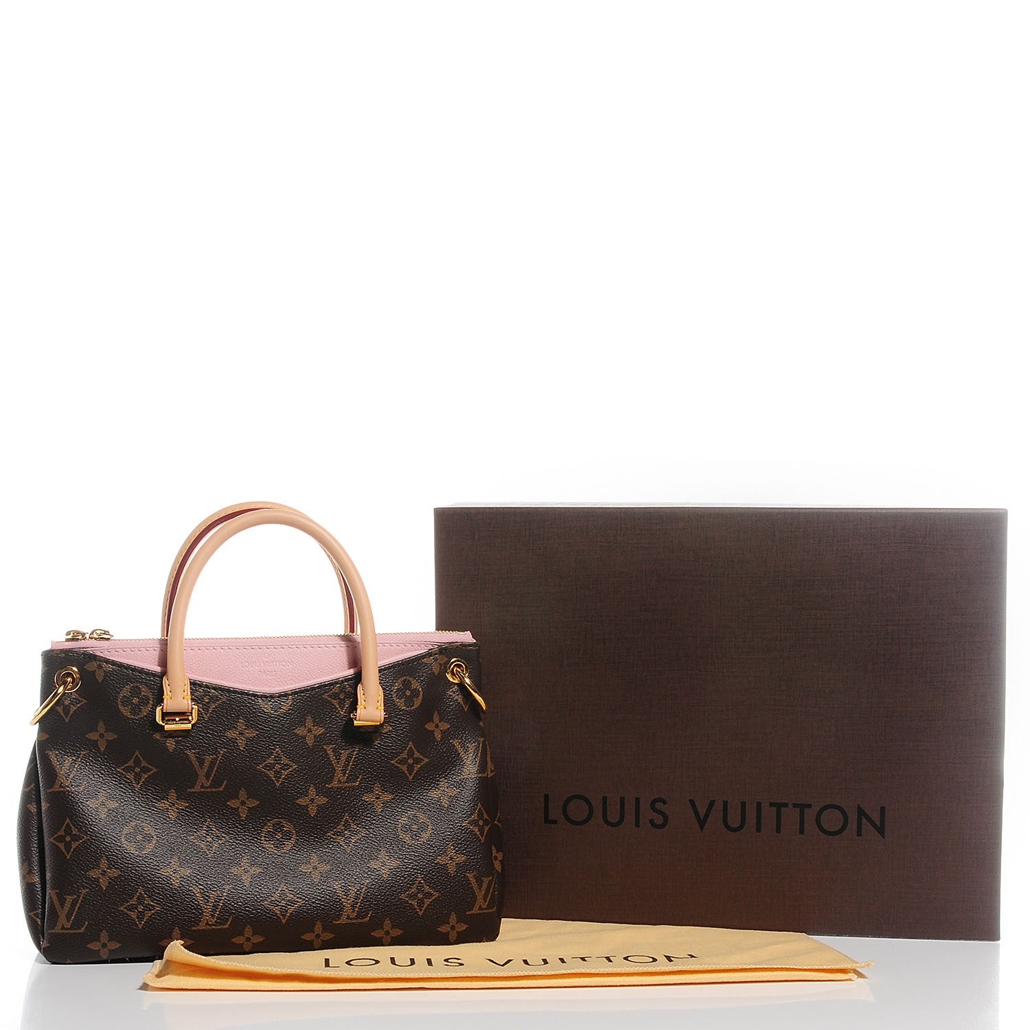 Louis Vuitton Monogram Pallas BB Rose Ballerine 5 of 9