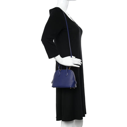 Hermes Chevre Mysore Mini 1923 Bolide Bleu Electrique 2 of 10