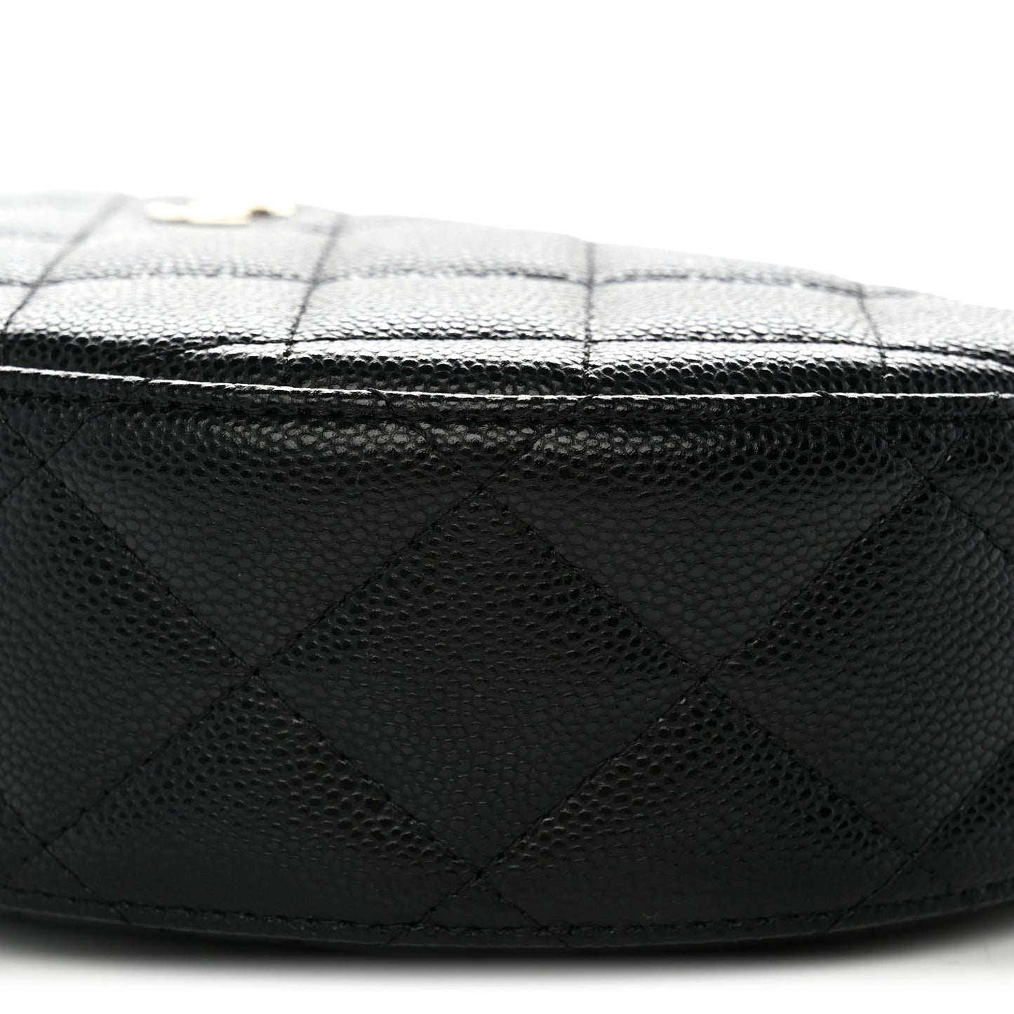 Caviar Quilted Other Shape With Chain Black