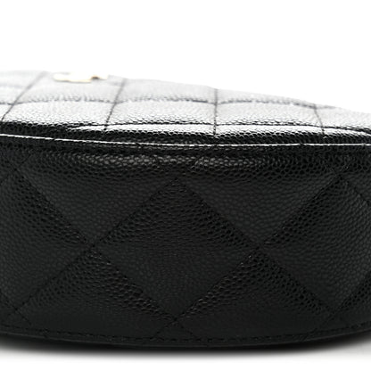 Chanel Caviar Quilted Other Shape With Chain Black 10 of 11