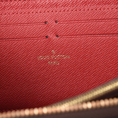Louis Vuitton Damier Ebene Clemence Wallet Cherry 6 of 6