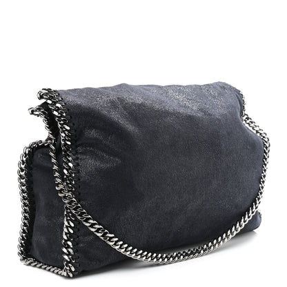 Stella McCartney Shaggy Deer Falabella Fold Over Tote Black 3 of 10