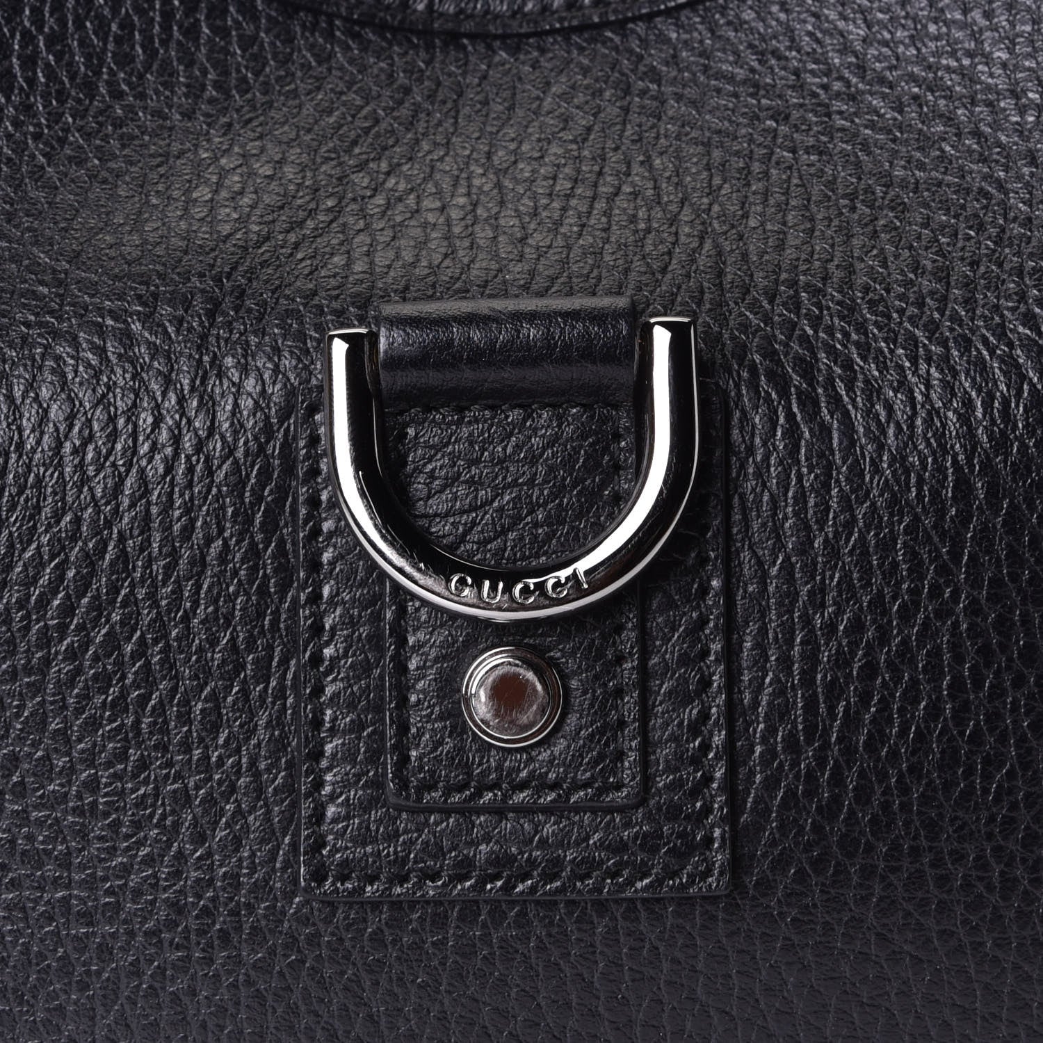 Gucci Calfskin Abbey D Ring Hobo Black 6 of 6