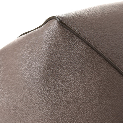 Celine Soft Grained Calfskin Medium Belt Cabas Phantom Taupe 10 of 11