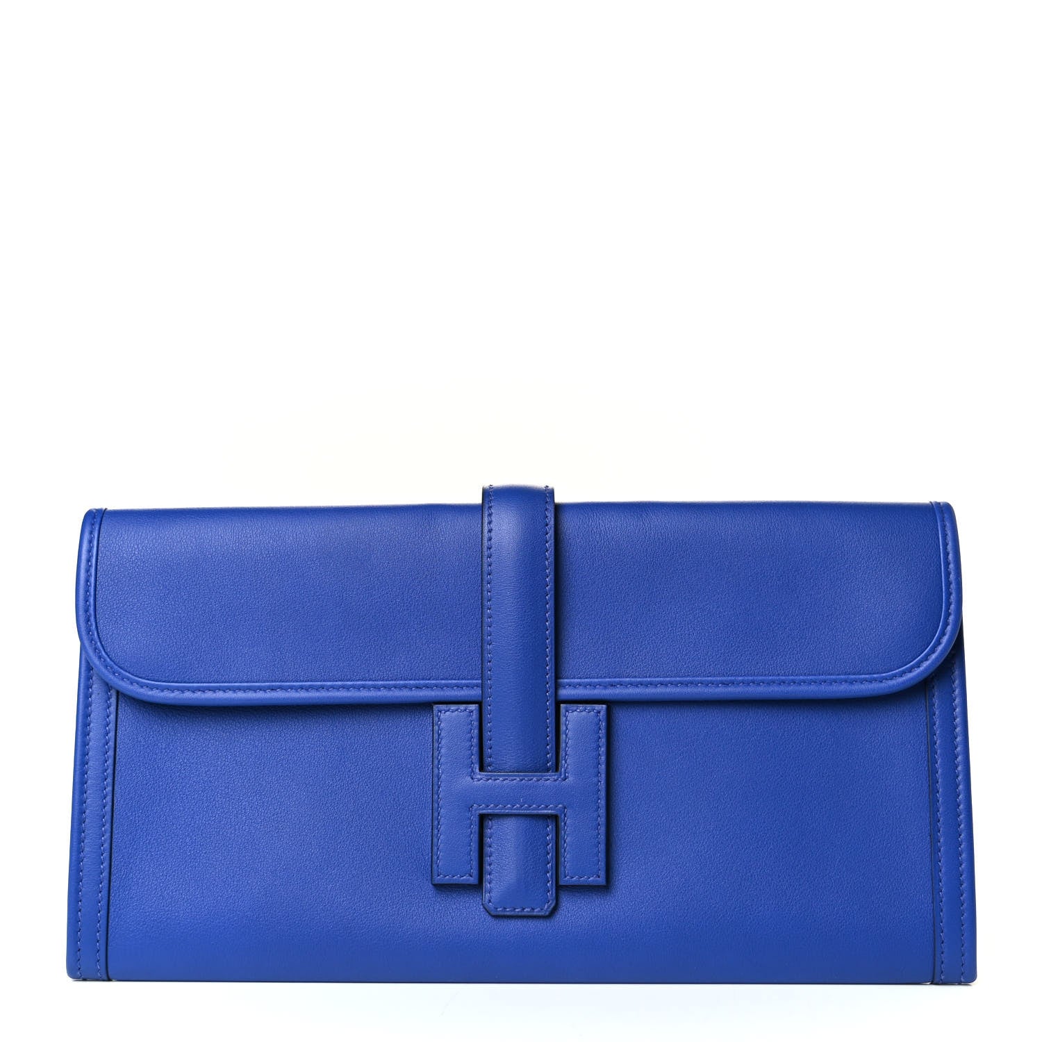 Hermes Swift Jige Elan 29 Clutch Bleu Electrique 1 of 5